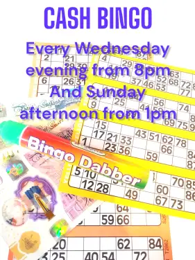 Click Here To Enlarge This Photo Of Weekly Bingo events