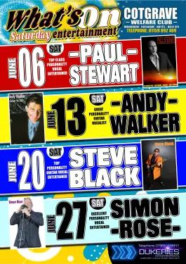 Click Here To Enlarge This Photo Of UP coming Satuarday Events June